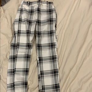 straight stretchy pants